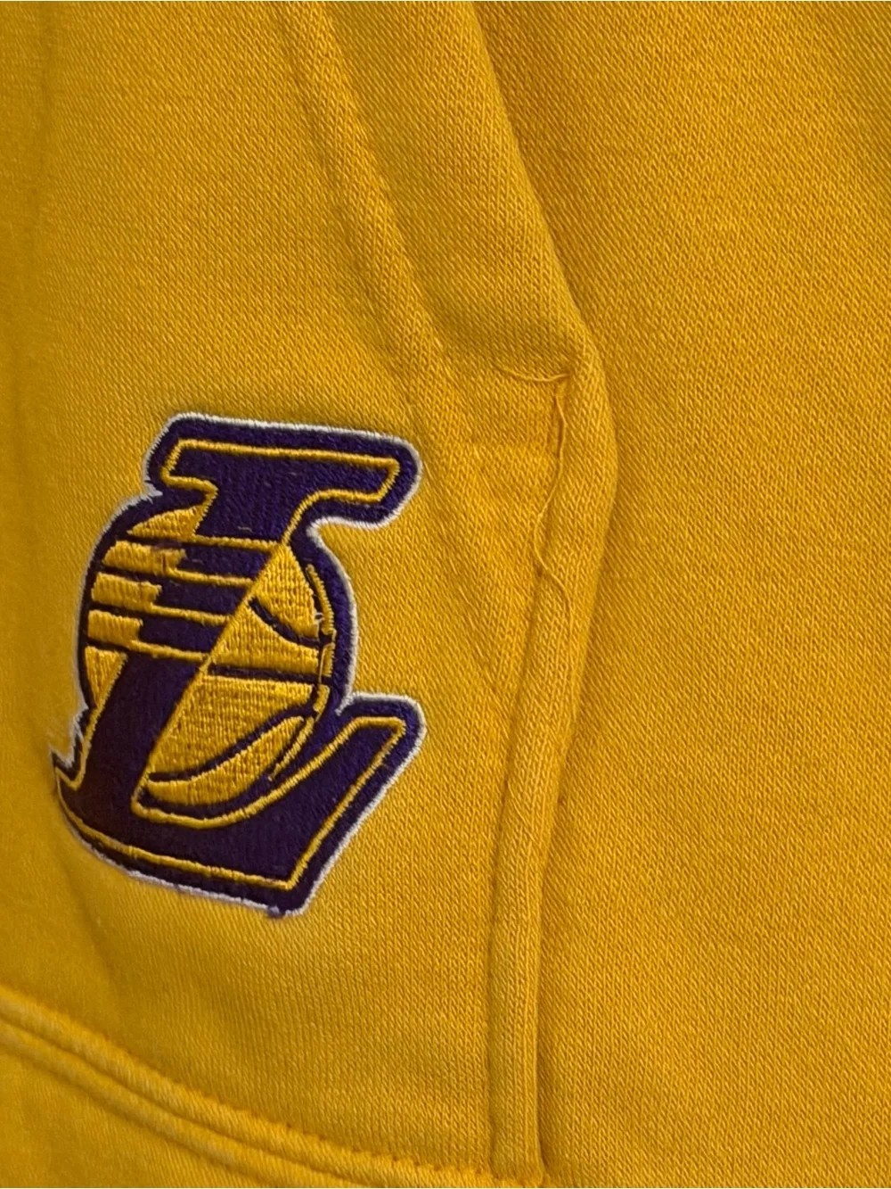Vintage LA Lakers Los Angeles NBA Nike Center Swoosh Hoodie Sweatshirt Size XXL
